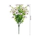 thumbnail image 3 of ¡Venta caliente! Flores artificiales al aire libre y plantas verdes Guía de disparo de arreglo violeta de 7 cabezas, 3 of 3