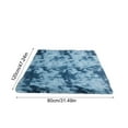 thumbnail image 3 of JWDX Carpet Clearance, Printed Carpet, Bedroom Carpet, Warm Carpet, Bedroom Decoration, Soft Rug for Living Room Tie Dyed Shag Area Rug for Bedroom for Teens Dorm Upgrade Anti Fuzzy Plush Rug, 3 of 6