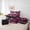 Black Pink, variant on Erosebridal Damask Baroque Floral 7pcs Bedding Comforter Set For Adult,Vintage Gothic Theme Queen Bedding Sets,Reversible black