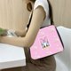 thumbnail image 1 of Bolso para axilas de pato Donald de Disney 2023 para mujer, bolso cruzado con patrón de dibujos animados de margaritas, bolso de almacenamiento de viaje para niña, bolsos de hombro Gao Jinjia LED, 1 of 2