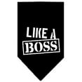 thumbnail image 6 of Pet and Dog Bandana Screen Printed, "Like A Boss", 6 of 11