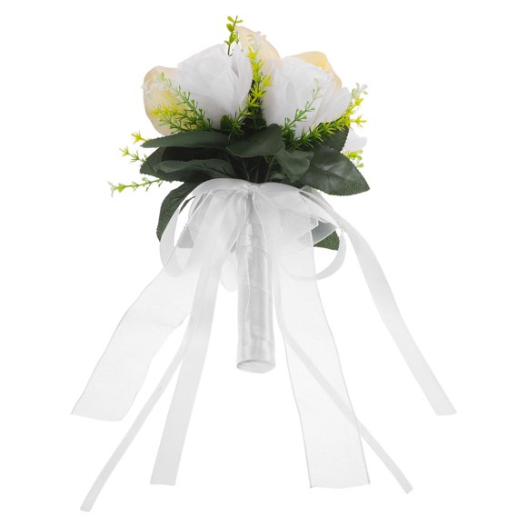Moluckfu Ramo De Flores Artificiales Para Ceremonia Con Apariencia Natural Y Sofisticada
