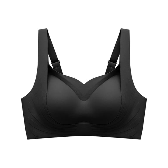 Lopecy-Sta Bras for Women Full Coverage T Shirt Bra without Underwire Soft Cup High Support Seamless for Everyday