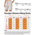 thumbnail image 7 of Rosvigor Womens Hiking Cargo Shorts Quick Dry Athletic Shorts for Women Golf Casual Summer Shorts with Pockets, 7 of 7