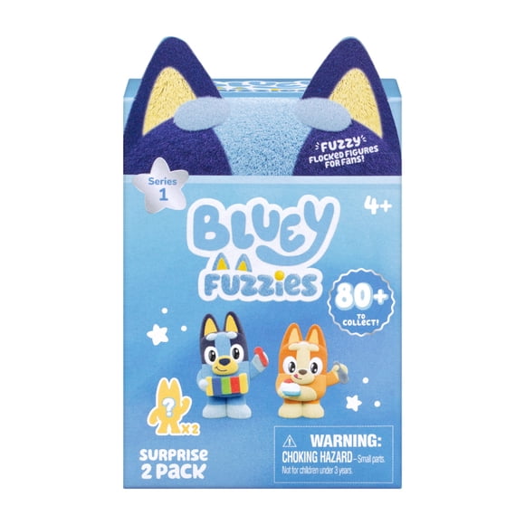 Lot de 2 Bluey Fuzzies