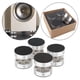 thumbnail image 5 of Paquete de 4 Altavoces con Soporte de Aislamiento de Clavos de Aluminio para Tocadiscos Perfecl Premium Duraderos Plata, 5 of 8