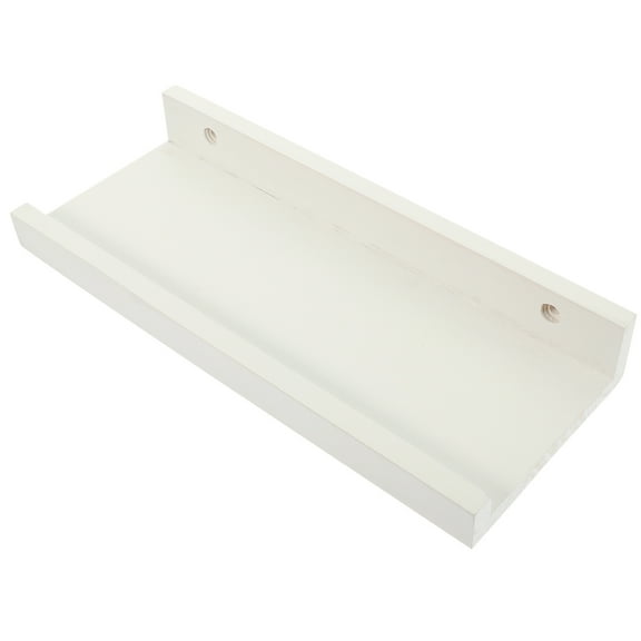 WHAMVOX Wall Mount Shelf for Storage in Brown Wood Multi-purpose Construction with Easy