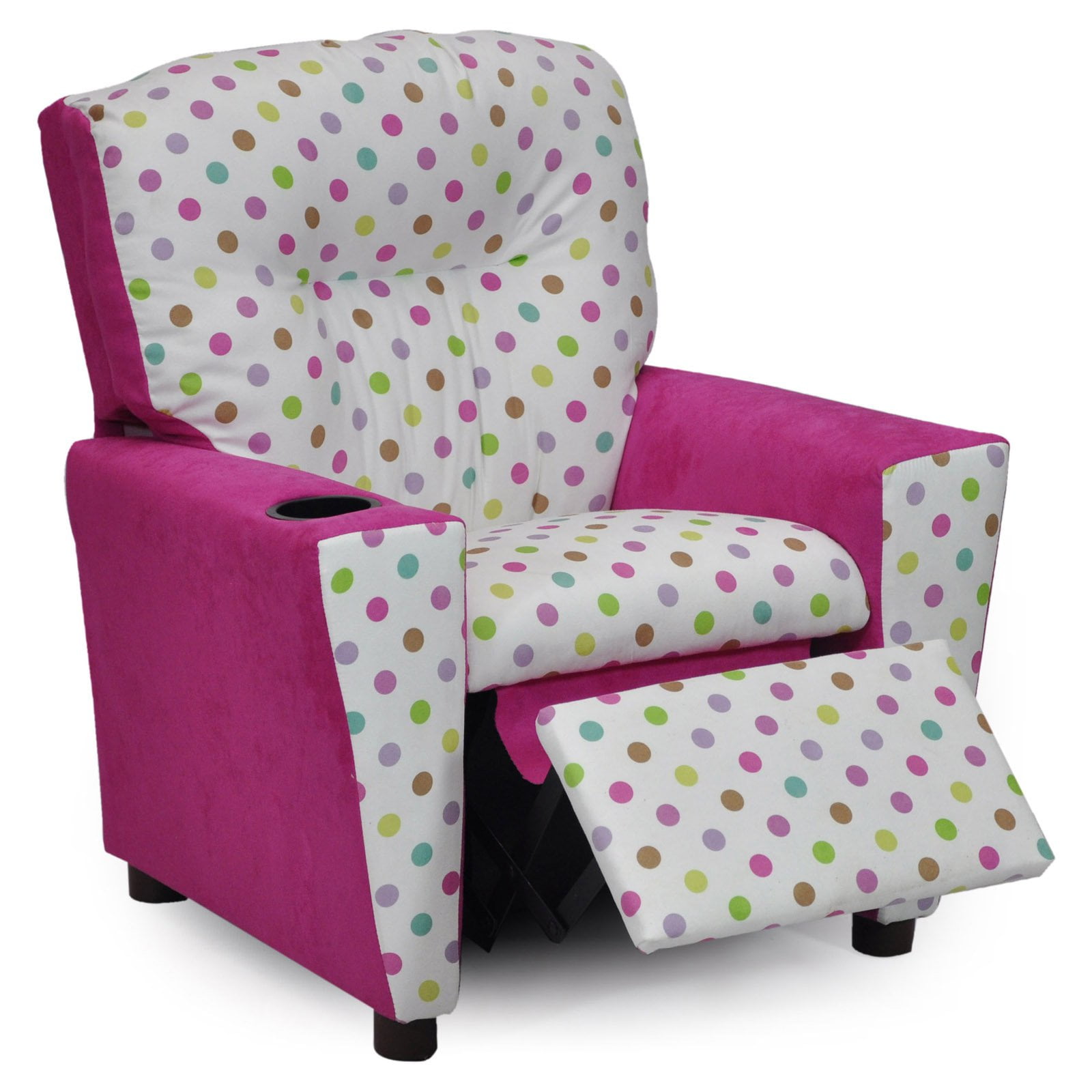 Kidz World Bubble Gum Kids Recliner
