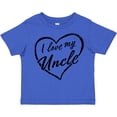 thumbnail image 3 of Inktastic I Love My Uncle in Black Chalk Heart Boys or Girls Toddler T-Shirt, 3 of 5