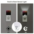thumbnail image 3 of Balery Colorful Sparkling Pattern LED Night Light with Automatic Sensor Plug in Night Light with Dusk-to-Dawn Light Sensor LED Nightlight 0.5W-UK, 3 of 7