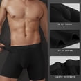 thumbnail image 3 of Natural Feelings Mens Underwear Boxer Briefs Cotton Underwear For Men Pack, 7 Pack, 3 of 7