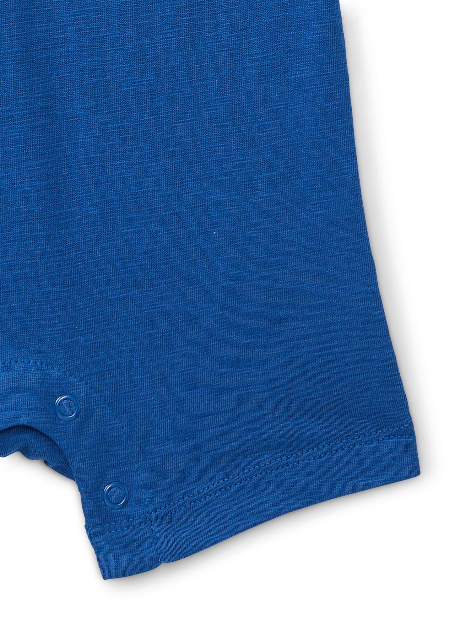 Wonder Nation Baby Boys' Polo Shortie Romper with Short Sleeves, Sizes 0/3M-24M