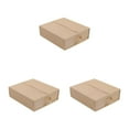 thumbnail image 2 of kurtrusly Cube Storage Organizer Convenient Closet Organization Solution Protective Storage Closet Organizer Khaki 3Set, 2 of 6