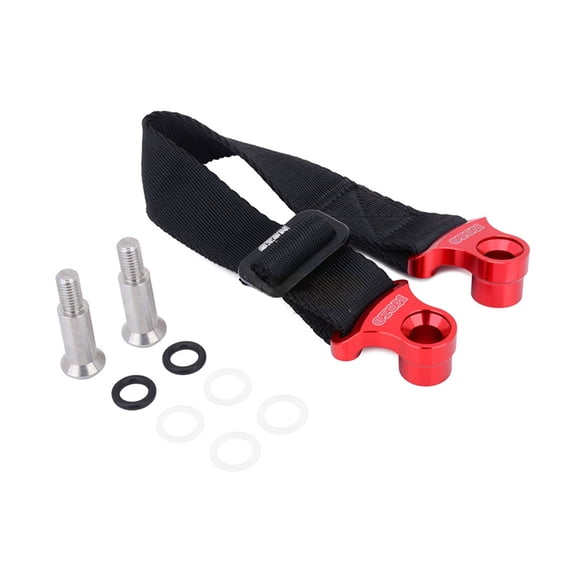 Motorcycle Rear Protective Pulling Belts Ropes Holding Straps Kit Motocross Seat Pull Strap