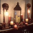 thumbnail image 3 of Creative Skull Lamp Table Lamp Home Horror Bedroom Decoration-In stock, 3 of 4