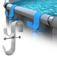 thumbnail image 3 of Outdoor Pool Hooks Storage Rack Towel Hanger Versatile Swimsuit Organizer Stylish Bracket for Easy to Beach, 3 of 3