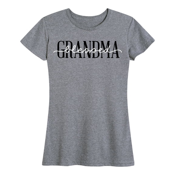 Instant Message - Blessed Grandma Women's Short Sleeve Graphic T-Shirt
