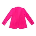 thumbnail image 2 of Vince Camuto Women's Fully Lined Padded Shoulder Split Back Long Sleeve Blazer (Pink, M), 2 of 3