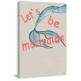 thumbnail image 2 of Marmont Hill Let's Be Mermaids Tail Canvas Wall Art, 2 of 7