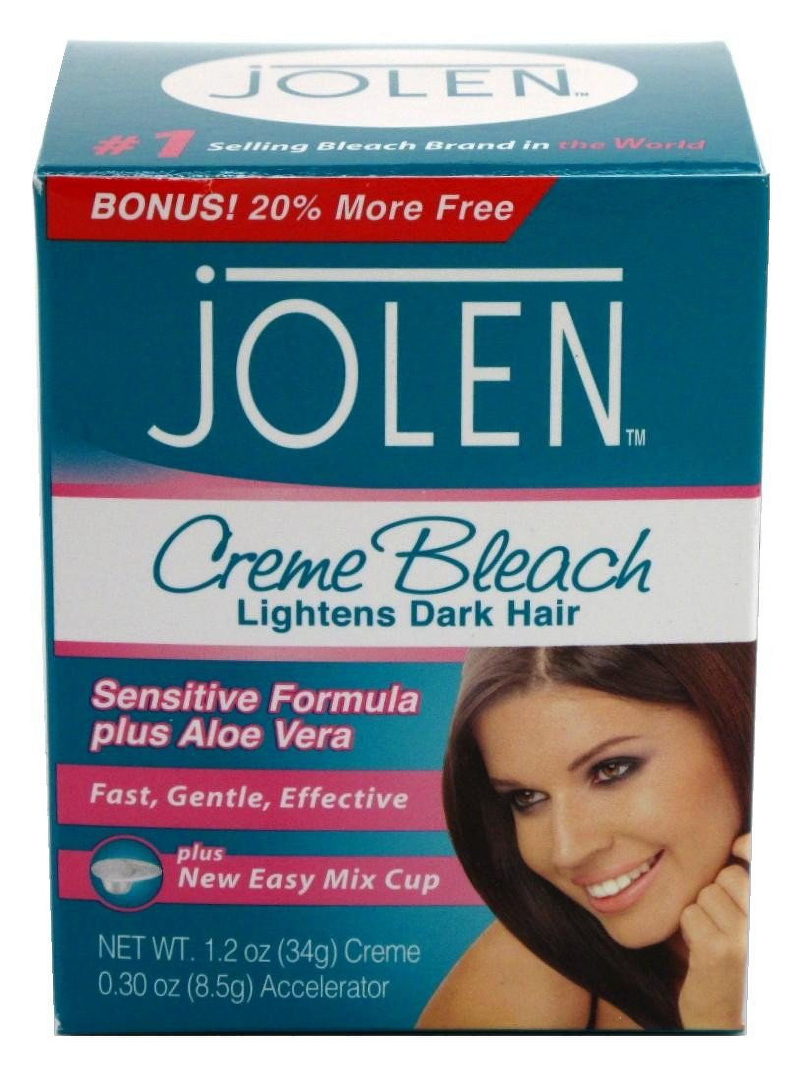 Jolen Mild Facial and Body Creme Bleach, 30 ml, Hair Removal