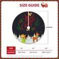 thumbnail image 2 of Sikiie Merry Christmas Elk Nativity Christmas Tree Skirt, Jesus Christian Winter Holiday Tree Mat Decoration(30-48IN)30", 2 of 6