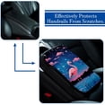 thumbnail image 5 of Flamingo Soft Furry Printed Car Armrest Cover Pad 12.5x8.2 Inch - Comfortable Armrest Accessory, 5 of 6