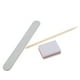 thumbnail image 2 of 3PCS Herramientas de manicura Kit de herramientas para remover esmalte de uñas en gel con archivo Li Irfora Blanco, 2 of 7