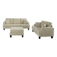 thumbnail image 3 of Furniture of America Kasin 3-Piece Chenille Living Room Set with USB Ports, 3 of 3
