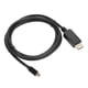 thumbnail image 4 of Cable Mini DP a DP, Conector ABS negro para convertidor de red de ordenador OS X 4K a 60Hz, 3 metros, 4 of 9