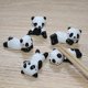 thumbnail image 1 of Soportes para palillos de cerámica con forma de Panda, soporte bonito para cuchara de cena, tenedor, estante, palillos, utensilio, soporte para cubiertos, patrón aleatorio, 5 uds., 1 of 4