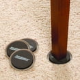 thumbnail image 2 of Super Sliders 3 1/2" & 7" Round Reusable Furniture Sliders for Carpet - Effortless Moving and Surface Protection, Beige (8 Pack), 2 of 8