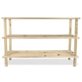 thumbnail image 2 of 3 Tier Wooden Shoe Rack, 2 of 3