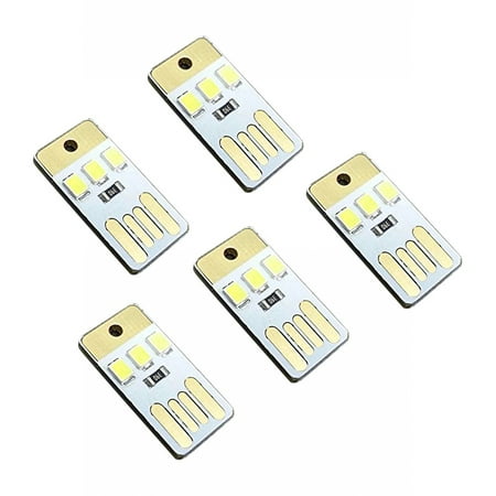 

5Pcs Outdoor Camping Mini Portable USB Night Light LED Desktop Computer Lamp