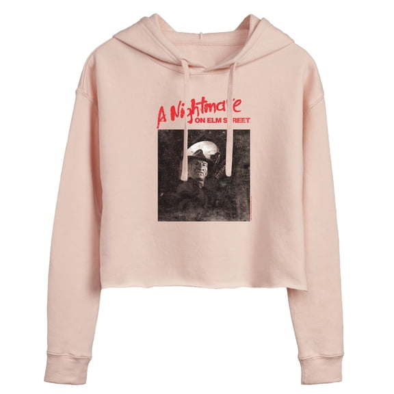 Nightmare on Elm Street - Nightmare Freddy - Juniors Cropped Pullover Hoodie
