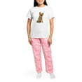 thumbnail image 5 of CafePress - Yorkshire Terrier Women's Light Pajamas - Women's Short Sleeve Print T-Shirt and Pants Light Cotton Pajama Set, 5 of 8
