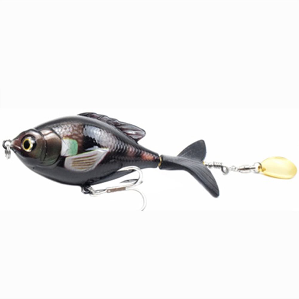 17g Fishing Lures Chatterbait Soft Bait Tackle Crankbait With Sharp Barbed Hook 