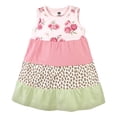 thumbnail image 2 of Hudson Baby Vestidos De Algodón Hudson Para Niñas Blush Rose Leopard 0-3 Meses Vestido Casual Blush Rose Leopard 3 Meses Ee. Uu., 2 of 3