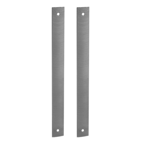 Uxcell 2pcs Flexible Body File 14 Inch High Carbon Steel Fine Teeth Cut Flat Metal Files For Car Grinding