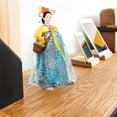 thumbnail image 6 of WRITWAA Korean Traditional Decor Mini Doll Yellow 1Pack, 6 of 8