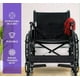 thumbnail image 4 of Silla De Ruedas Plegable De Lujo Compacta Todo Terreno Drive negro, 4 of 9