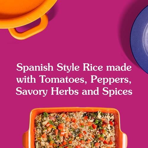 Bens Original Ready Rice Spanish Family Size, Easy Dinner Side, 17.3 Oz Pouch - Pack of 2