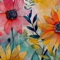 thumbnail image 6 of Davulos King/California King Quilt Set 3 Pieces Lightweight Floral Bedspread-110''x96'',Soft Microfiber Summer Quilt/Coverlet Warm Bedding Sets for All Seasons(1 Quilt, 2 Pillow Shams), 6 of 8