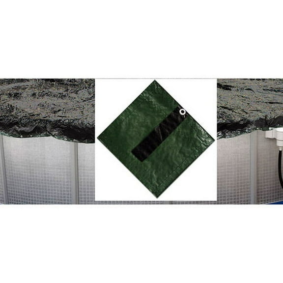 LifeSmart 18' Rnd 12 Year Winter Cover for Above Ground Pools