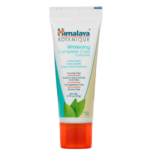 Pasta dental Himalaya blanqueadora menta viaje 22 ml
