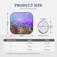 thumbnail image 3 of Sikiie Colorful Purple Cosmos Flower Print Foldable Car Windshield Sun Visor, Car Window Sunshade Suitable for Sedan, SUV and Truck Car Accessories-Medium, 3 of 6