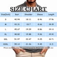 thumbnail image 2 of Golf Polo Shirts for Men Short Sleeve Contrast Collared Polo Shirts Button Casual Lightweigt Fashion Work Polo Sweatshirt Solid Color Tee Shirt,Brown L, 2 of 3