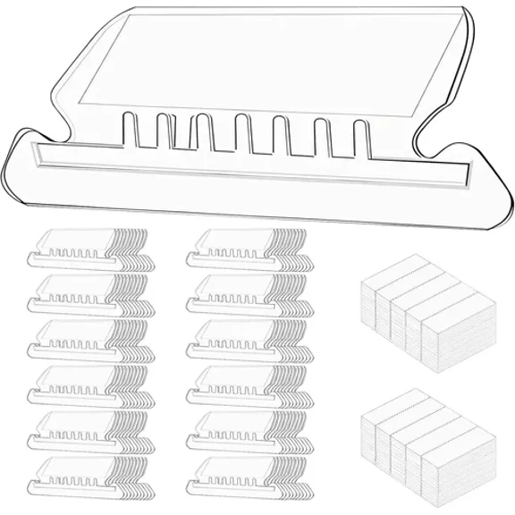 Hanging File Folder Tabs, Labels With 120 Pcs Tabs And...