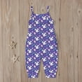 thumbnail image 5 of IROINNID Girls' Casual Sleeveless Jumpsuits Spaghetti Strap Loose Romper Long Pants with Pockets, 5 of 8