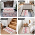 thumbnail image 6 of Pink Flamingo Door Mat&nbsp;Indoor Outdoor Entrance, Non Slip Rug for Kitchen Bathroom Entryway Rug, Summer Tropical Flamingo Hawaii Animals Washable Doormat Floor Mat for Office 24x36 Inch, 6 of 8