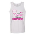 thumbnail image 2 of Wild Bobby, Funny Nurse Whats Your Superpower Nurse Week, Inspirational/Christian, Men Graphic Tank Top, White, 3X-Large, 2 of 4